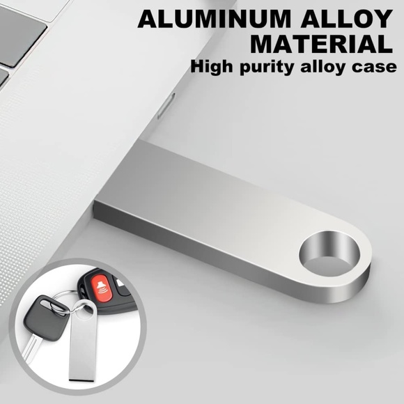 2 USB drives 🌟‼️NWOT‼️ Pendrive USB Drive 64GB Space Memory Stick Flash Drive - Picture 7 of 7